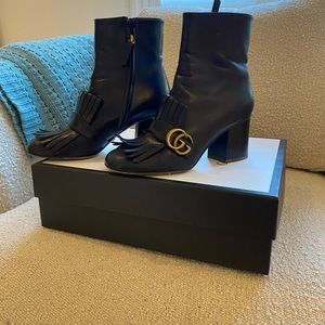 Gucci ankle boots ,condition 9/10 ,barely worn ,comes with box and dust bag